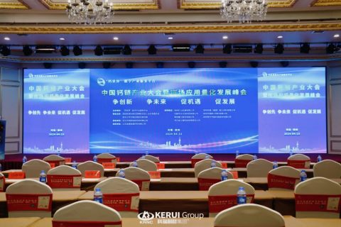 滚球官网耐材亮相中国钙链产业大会，展示创新成果，发展行业新趋势！